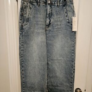 Pilcro Blue Ankle Jeans